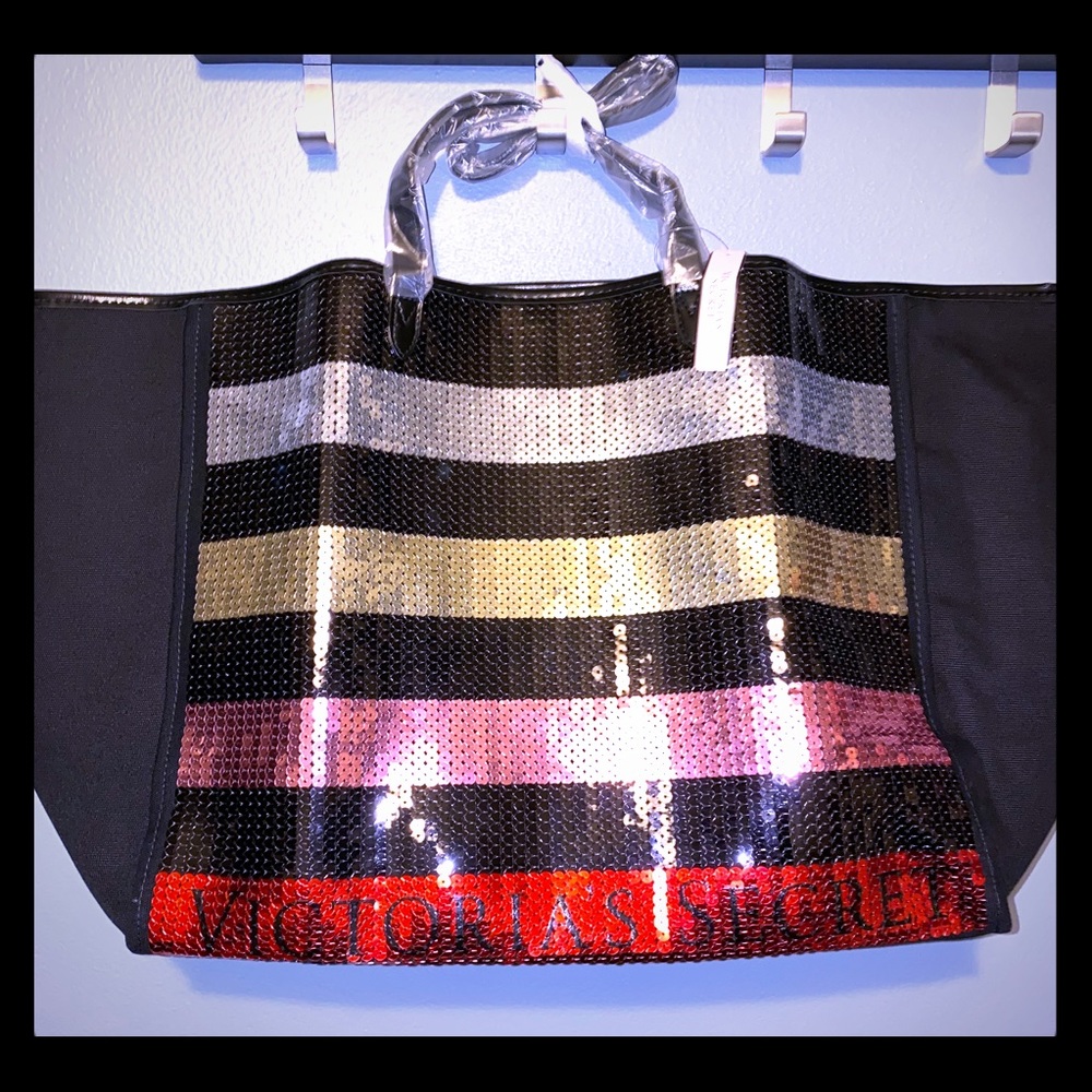 Victoria’s Secret sequins tote